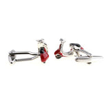 Car Logo Traffic Enamel Dropping Glue Cufflinks