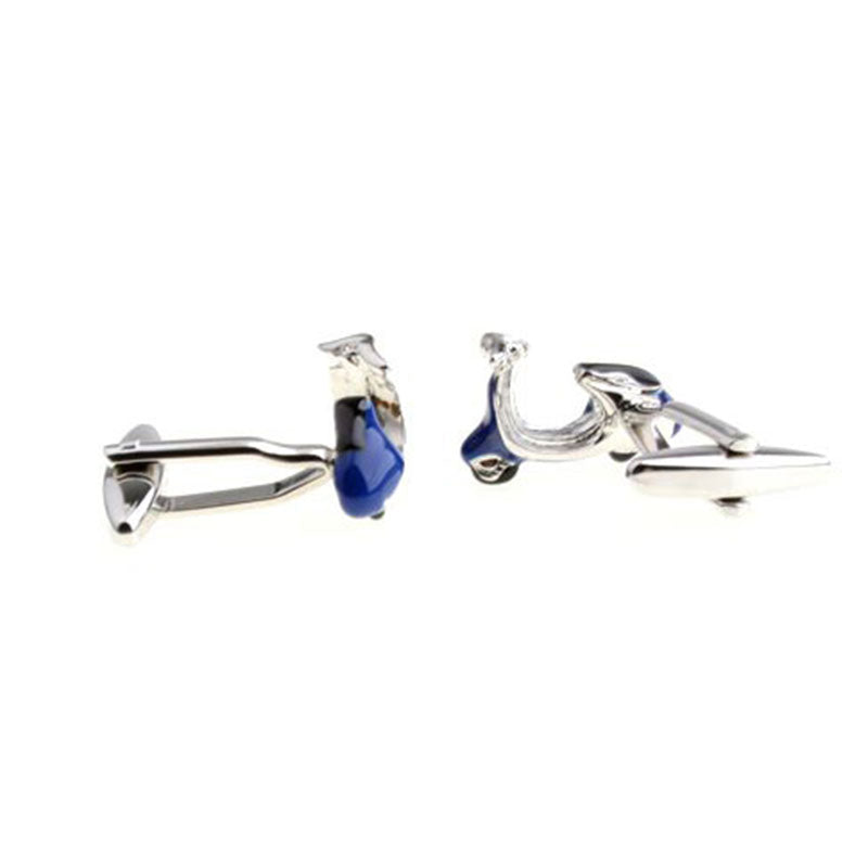Car Logo Traffic Enamel Dropping Glue Cufflinks