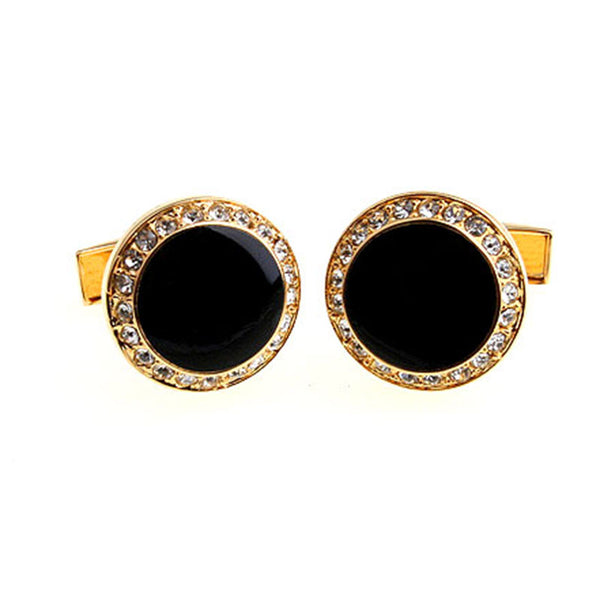 Crystal Zircon Cufflinks