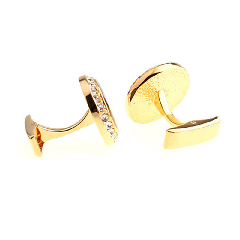 Crystal Zircon Cufflinks