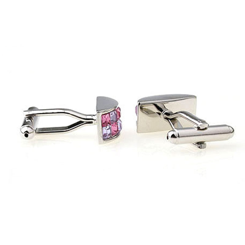 Crystal Zircon Cufflinks