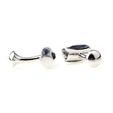Crystal Zircon Cufflinks