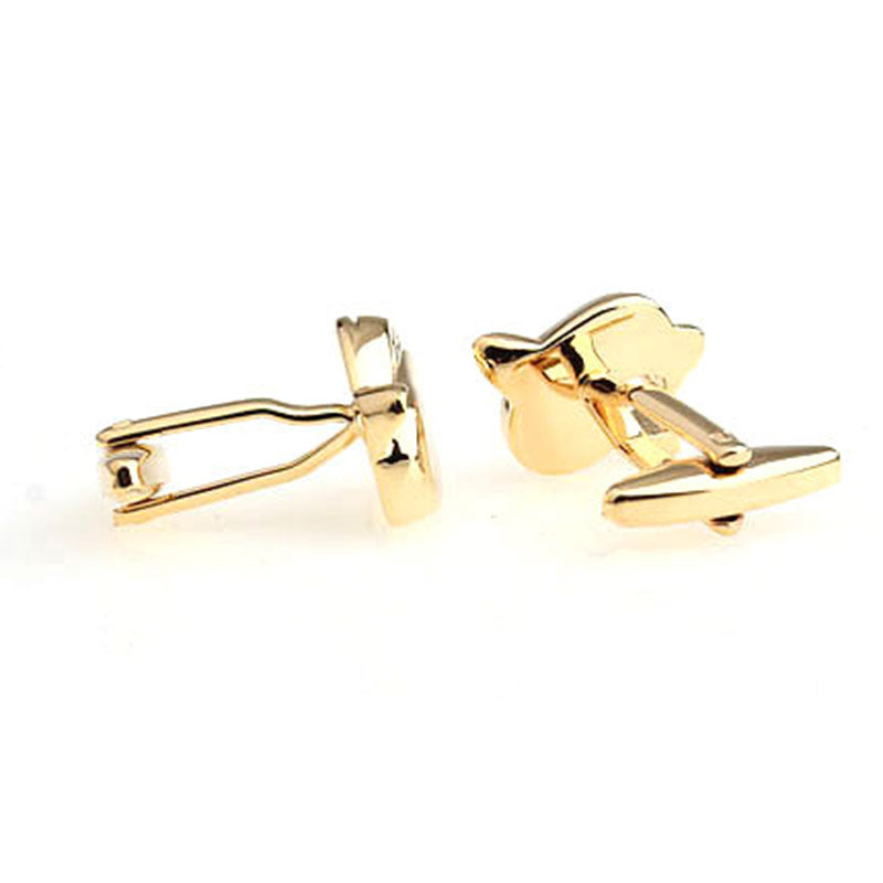 Animals Plants Plain Colour Metal Cufflinks