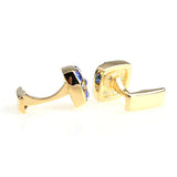 Crystal Zircon Cufflinks