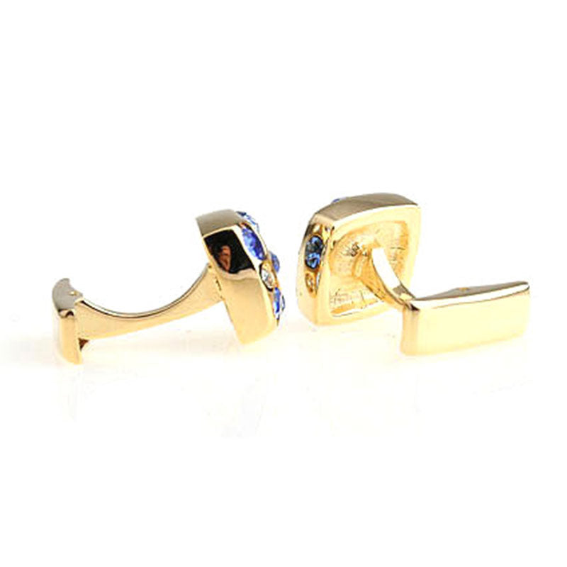 Crystal Zircon Cufflinks