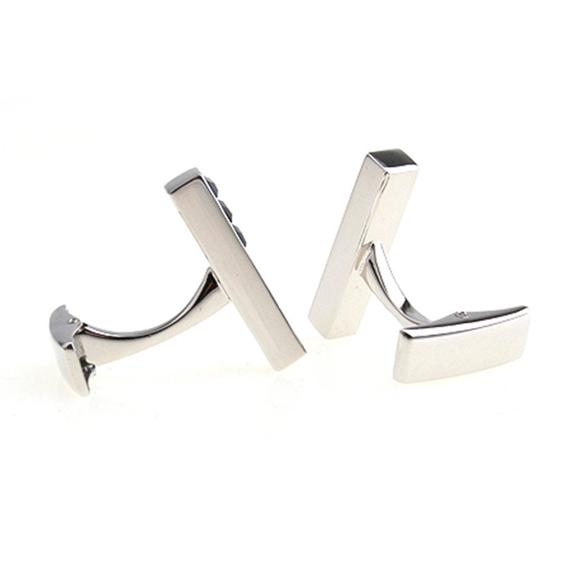 Crystal Zircon Cufflinks