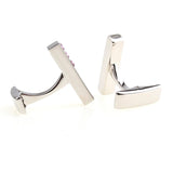 Crystal Zircon Cufflinks