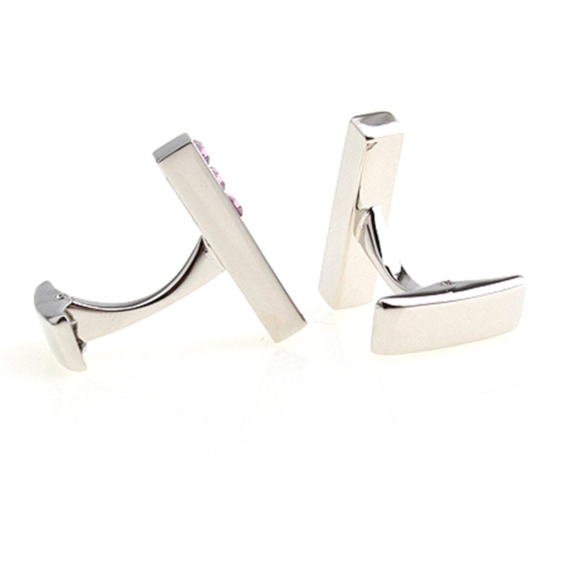 Crystal Zircon Cufflinks