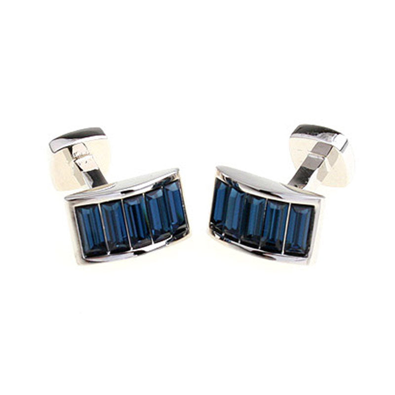 Crystal Zircon Cufflinks