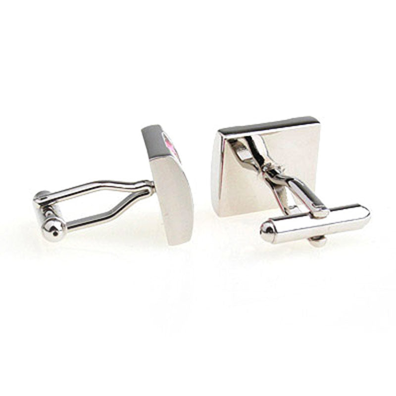 Crystal Zircon Cufflinks