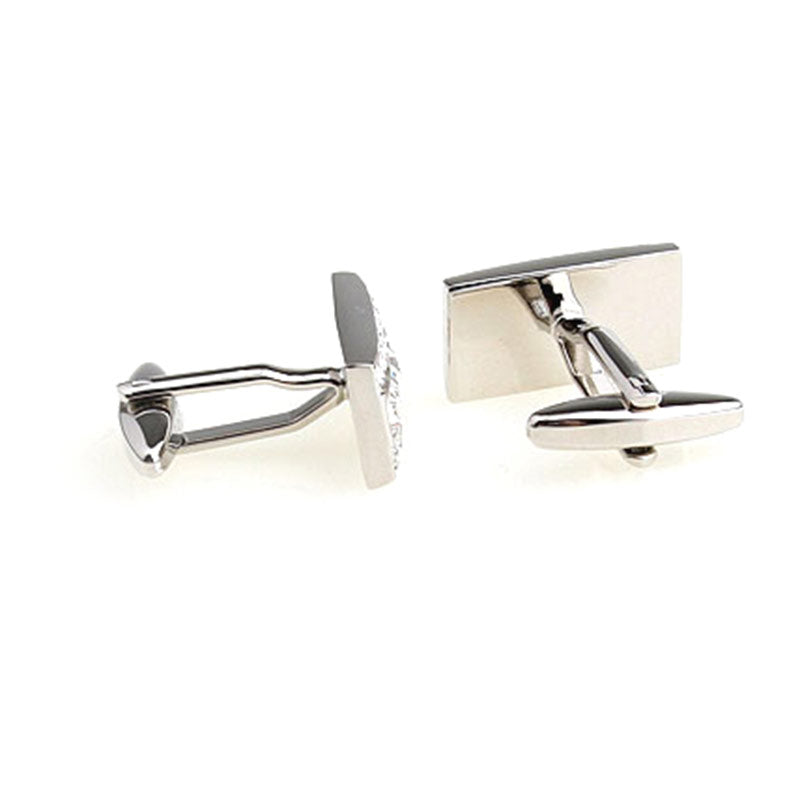 Crystal Zircon Cufflinks