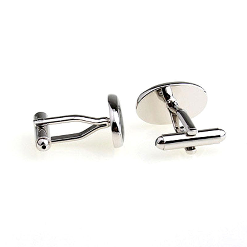 Enamel Dropping Glue Cufflinks