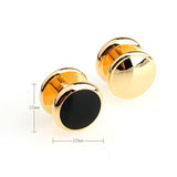 Enamel Dropping Glue Collar Studs