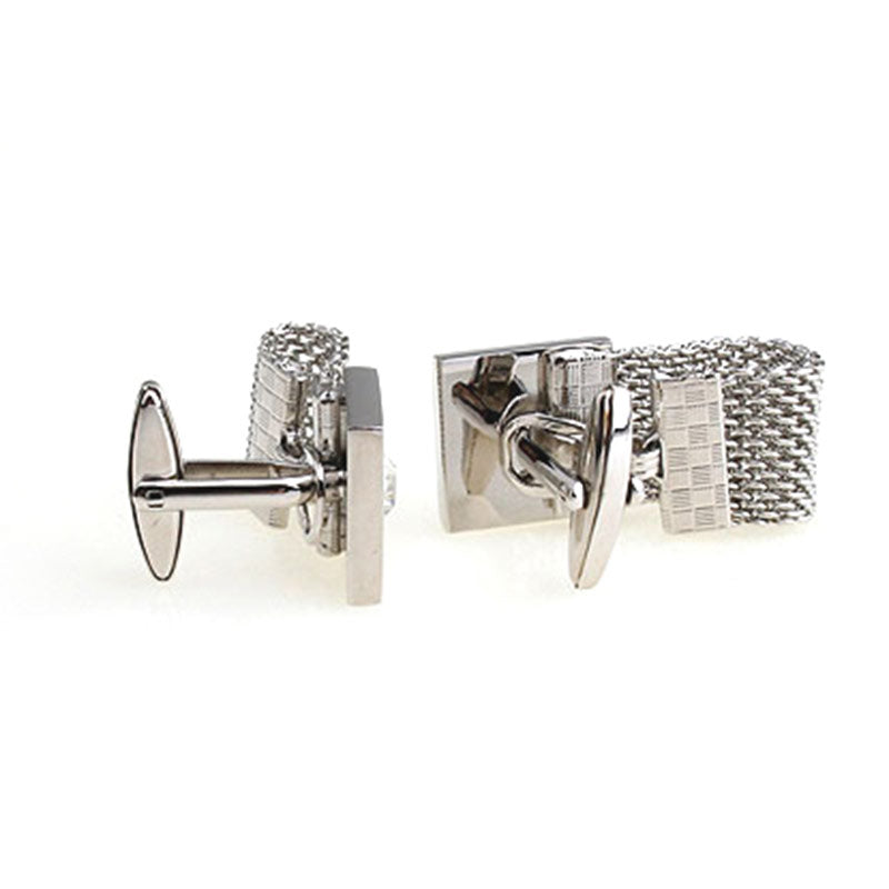 Crystal Zircon Cufflinks