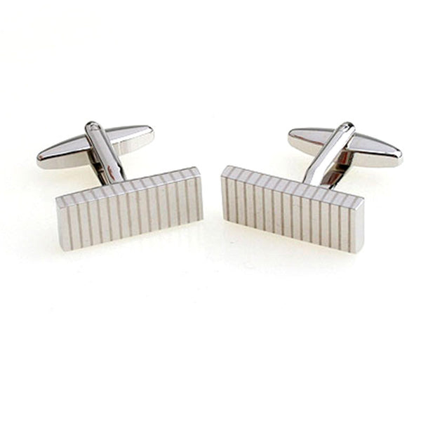 Plain Colour Metal Cufflinks