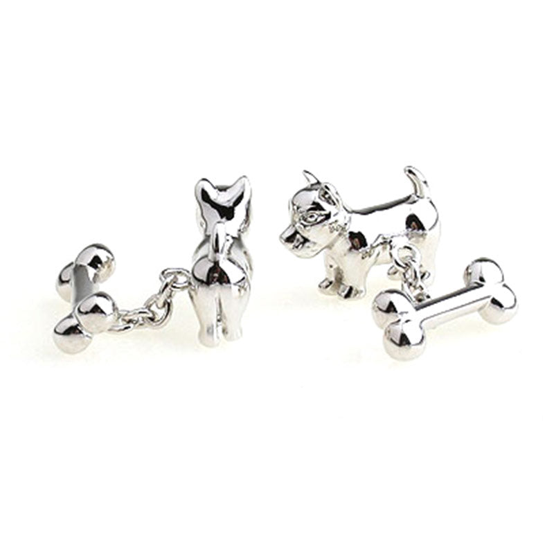 Animals Plants Plain Colour Metal Cufflinks