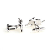 Animals Plants Plain Colour Metal Cufflinks