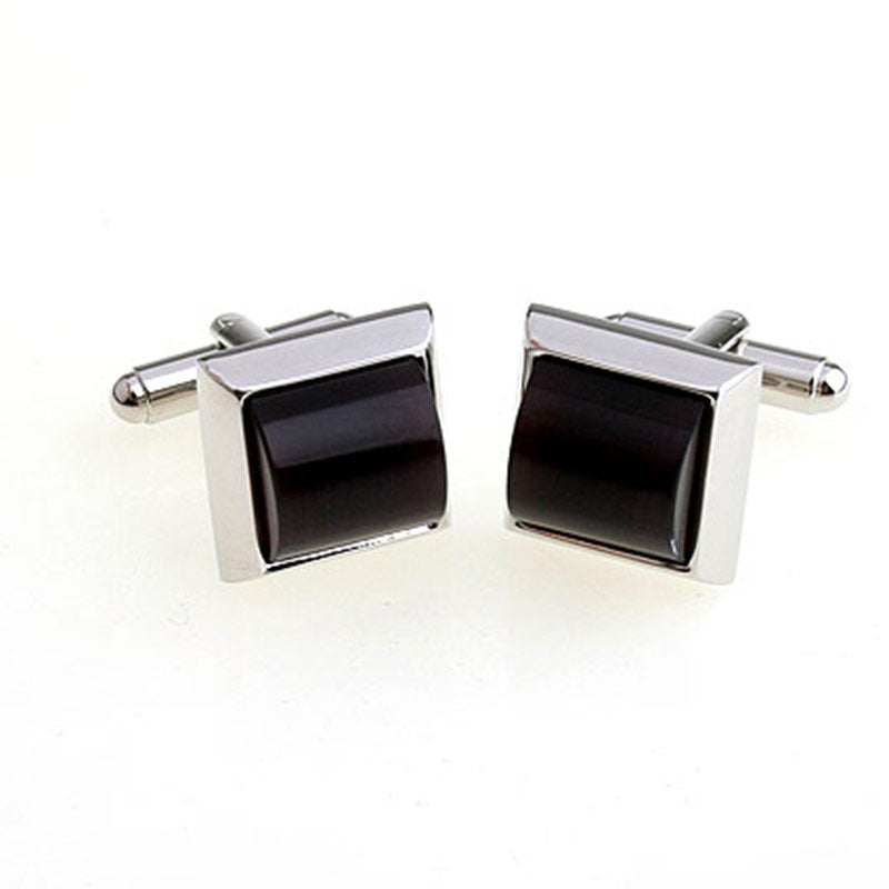 Cateye Glass Cufflinks