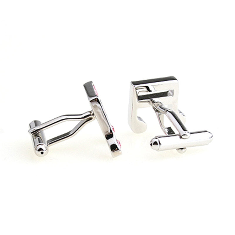 National Flag Music Crystal Zircon Cufflinks
