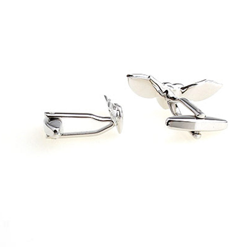 Animals Plants Plain Colour Metal Cufflinks