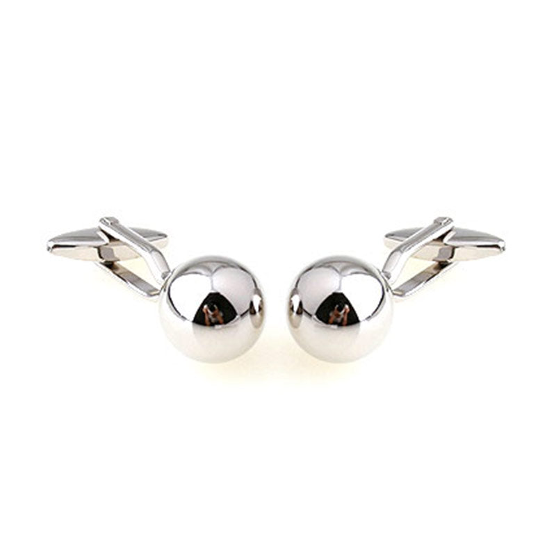 Plain Colour Metal Cufflinks