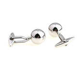Plain Colour Metal Cufflinks