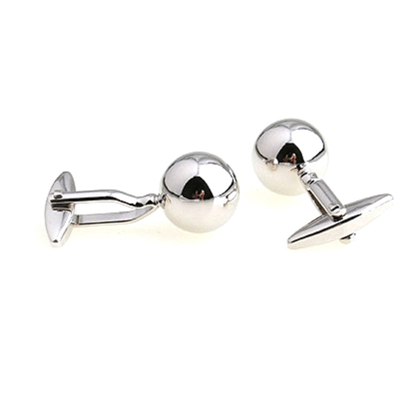 Plain Colour Metal Cufflinks