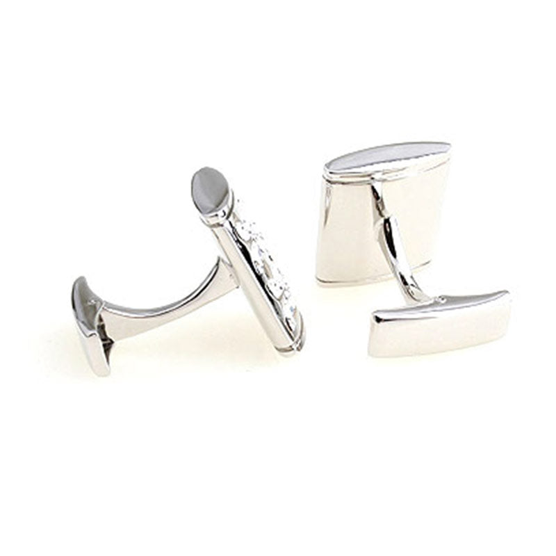 Crystal Zircon Cufflinks