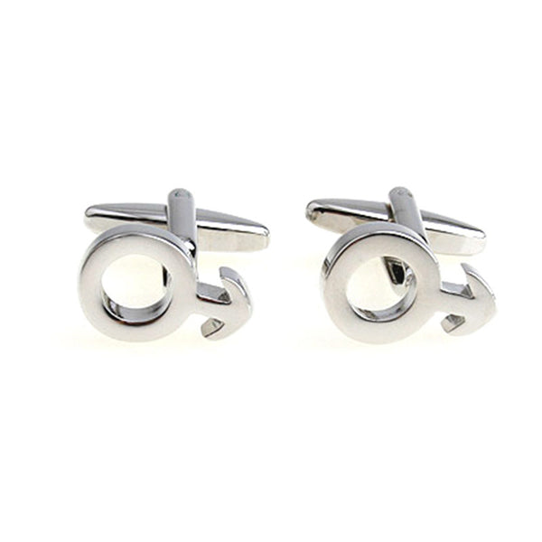 Plain Colour Metal Cufflinks