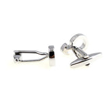 Plain Colour Metal Cufflinks