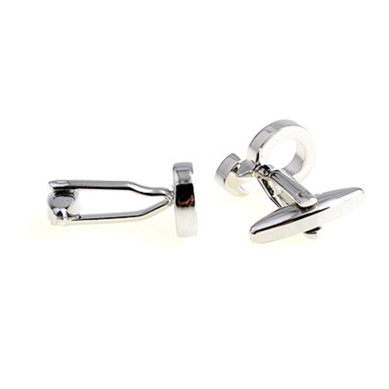 Plain Colour Metal Cufflinks