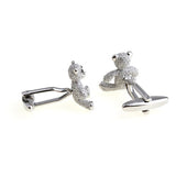 Animals Plants Plain Colour Metal Cufflinks