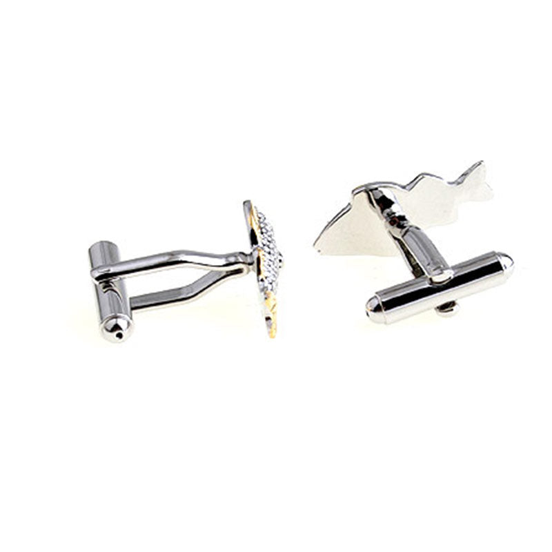 Animals Plants Plain Colour Metal Cufflinks