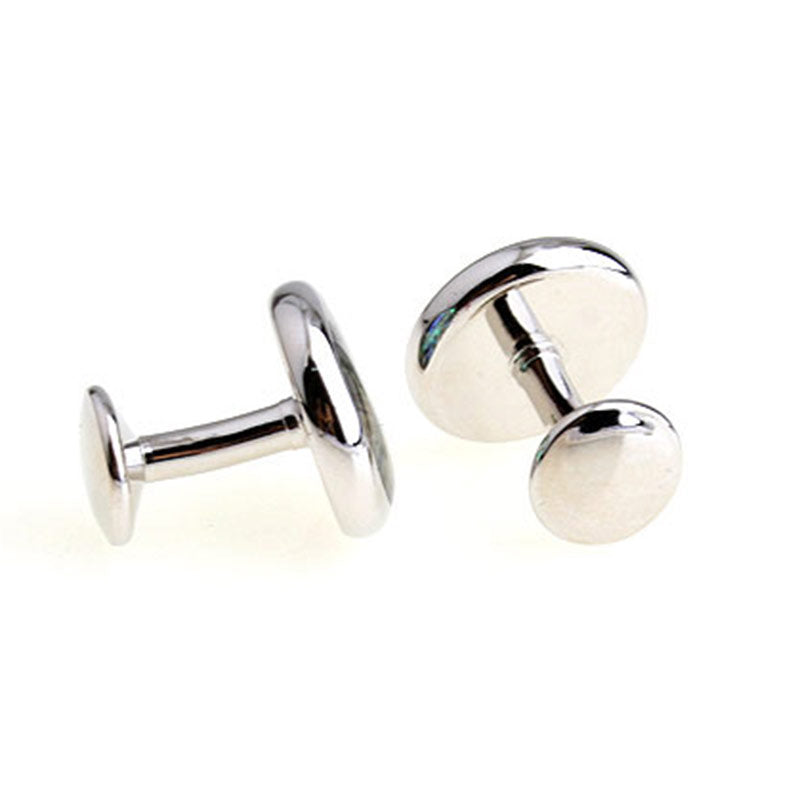 Enamel Dropping Glue Cufflinks
