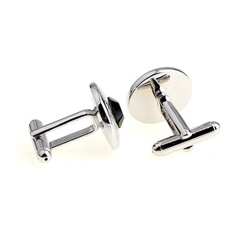 Crystal Zircon Cufflinks