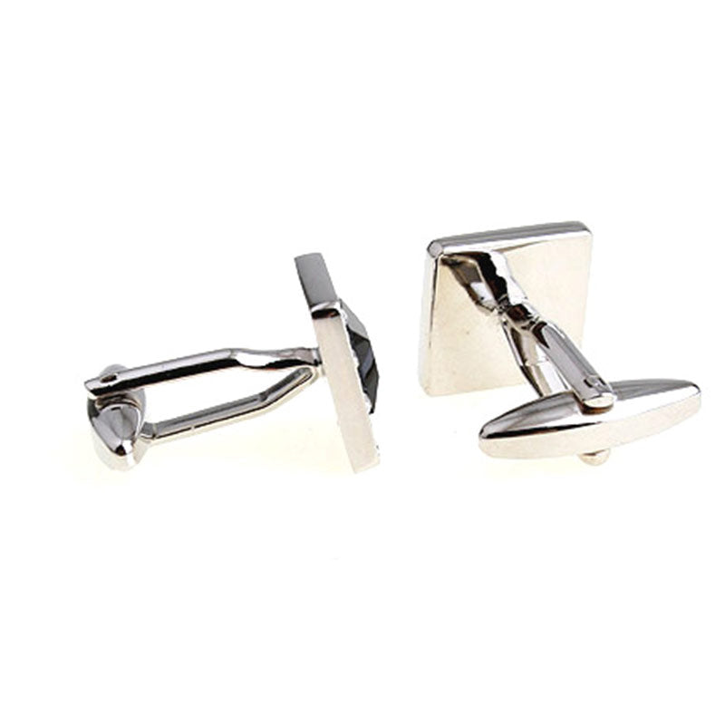 Crystal Zircon Cufflinks