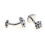 Crystal Zircon Cufflinks