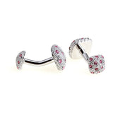 Crystal Zircon Cufflinks