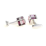 Crystal Zircon Cufflinks