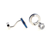 Enamel Dropping Glue Cufflinks