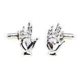Cartoon Anime Plain Colour Metal Cufflinks