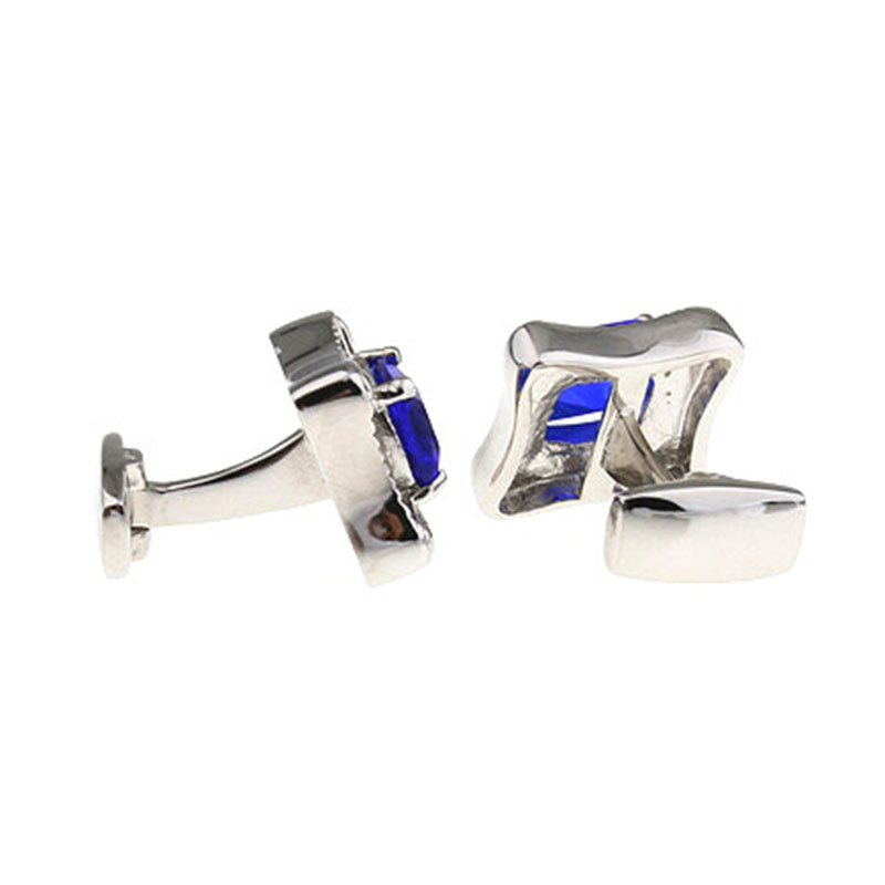 Crystal Zircon Cufflinks