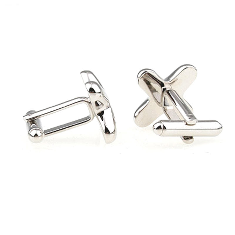 Enamel Dropping Glue Cufflinks