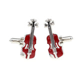 National Flag Music Enamel Dropping Glue Cufflinks