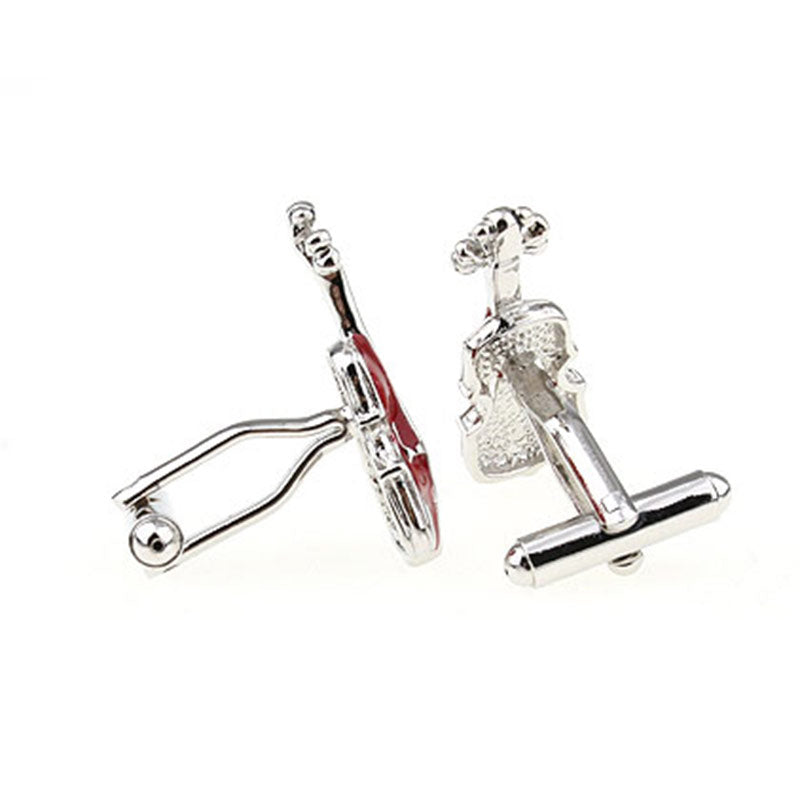 National Flag Music Enamel Dropping Glue Cufflinks