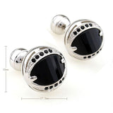 Crystal Zircon Cufflinks