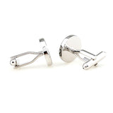 Crystal Zircon Cufflinks