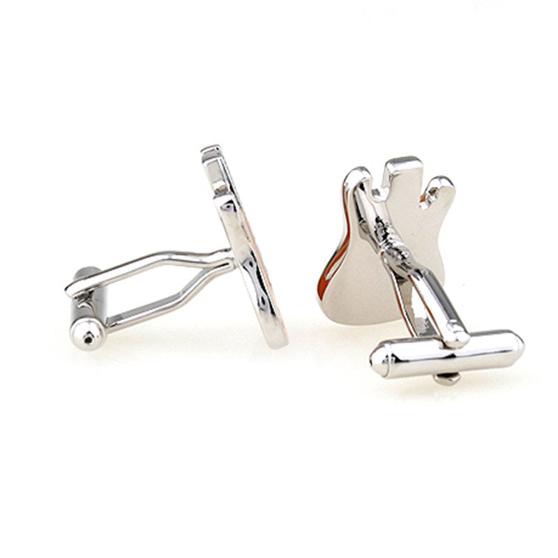 National Flag Music Enamel Dropping Glue Cufflinks