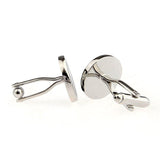 Crystal Zircon Cufflinks
