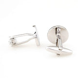 Enamel Dropping Glue Cufflinks